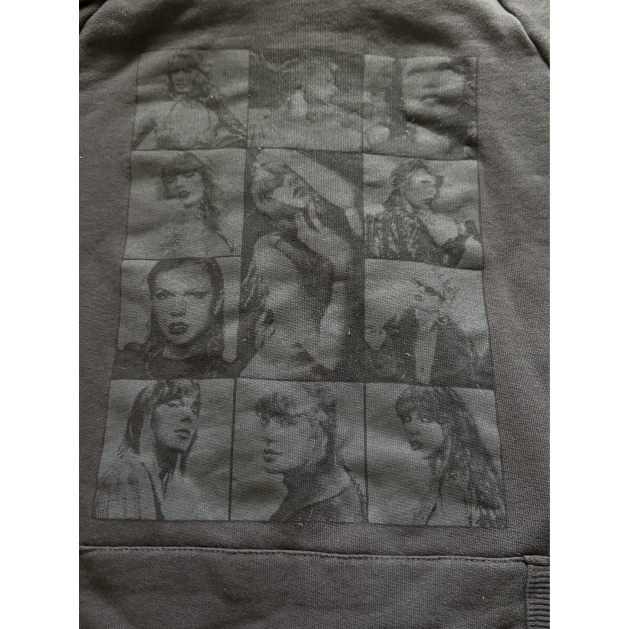 Taylor Swift Eras Tour Hoodie Black Xs Oversized M L Fit 2023 2024 Merch
